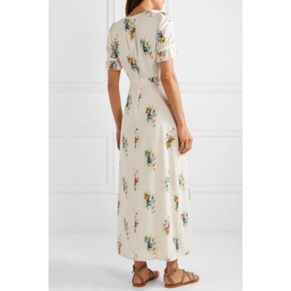 Madewell Cassia Ruffle Sleeve Maxi Dress - Picture 2 of 10